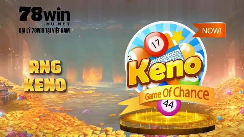 Giao diện sảnh xổ số RNG Keno